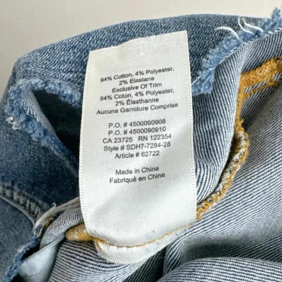 Aritzia Womens 2 Wilfred Free Cut Off Denim Skirt  Mini Raw Step Hem - Picture 8 of 11